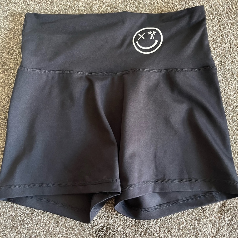 Salty savage Black High-Waisted Women's Shorts